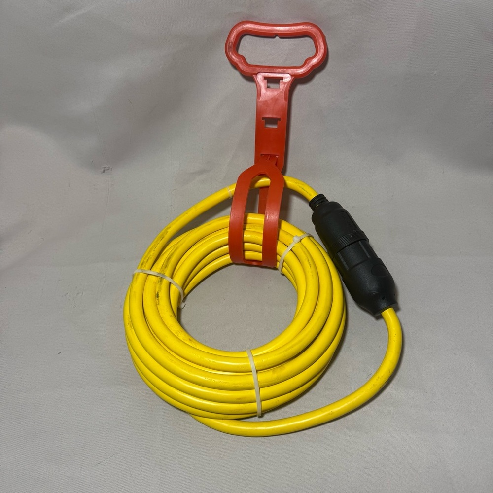 25 ft. Heavy Duty Generator 3-prong Extension Cord 30 Amp 125-volt Yellow L5-30